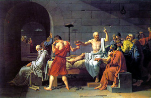 Jacques-Louis The David's Death of Socrates