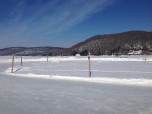 Lac Mercier rink