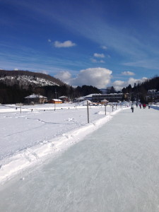 Lac Mercier rink