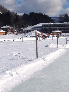 Lac Mercier rink